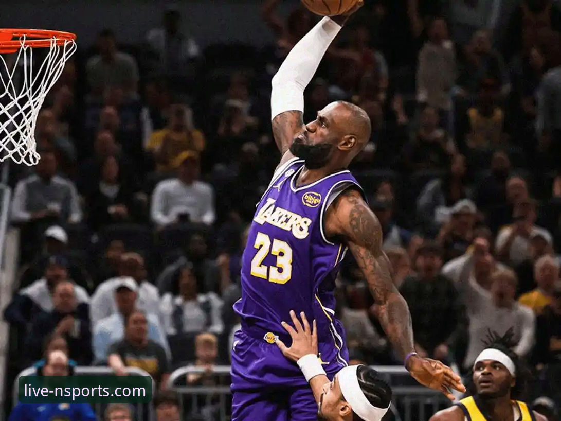 n体育网页版登录哪个好 湖人客场力克步行者:一场流畅赛事直播背后的技术解析